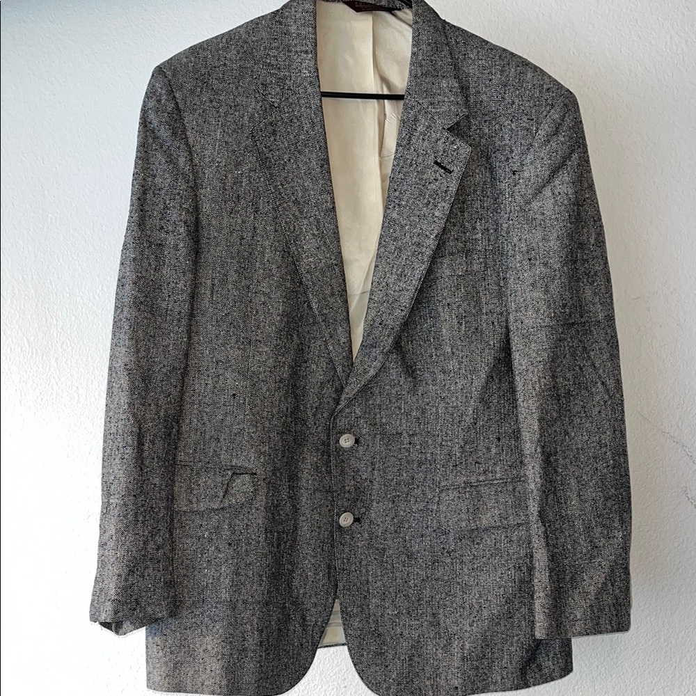 Vintage Nordstrom Classic Gray Men's Blazer